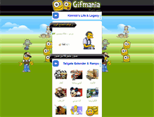 Tablet Screenshot of gifmania.ae