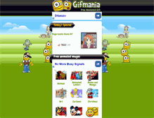Tablet Screenshot of gifmania.co.uk