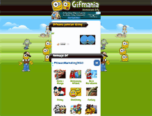 Tablet Screenshot of gifmania.pl